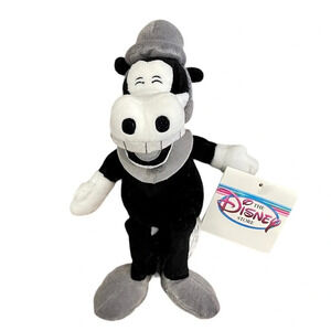 The Disney Store Vintage BB Horace Horsecollar Black & White Bean Bag Plush.